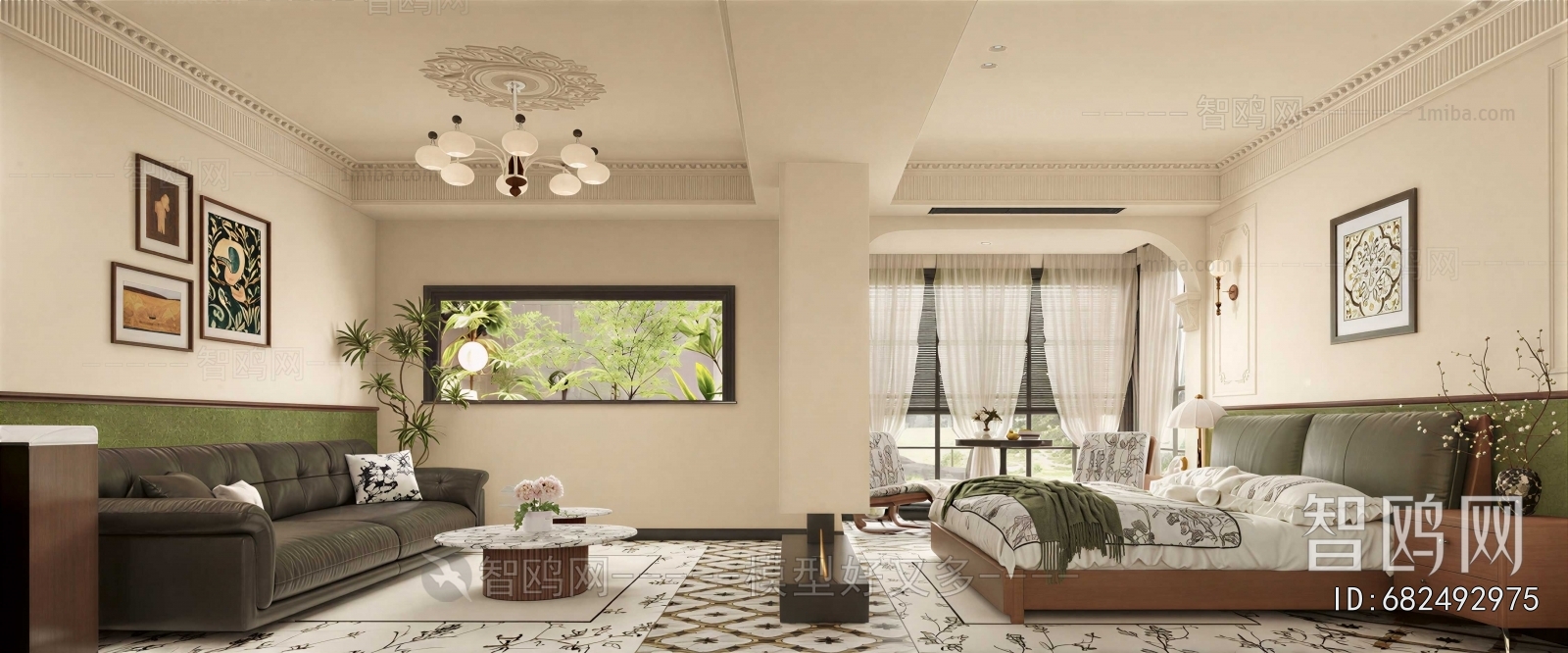 French Style Bedroom
