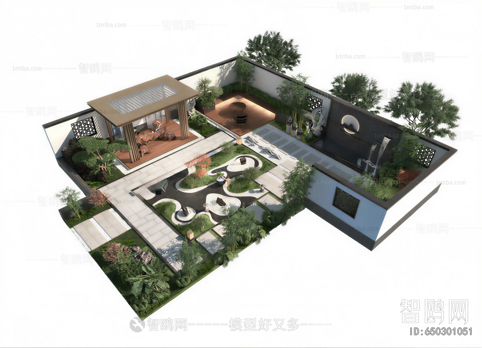 New Chinese Style A Bird's-eye View Of Home Decoration