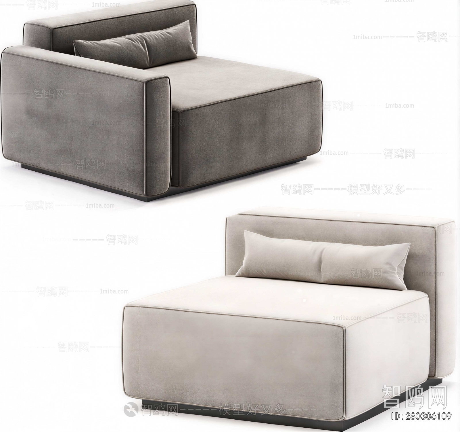 Modern Single Sofa