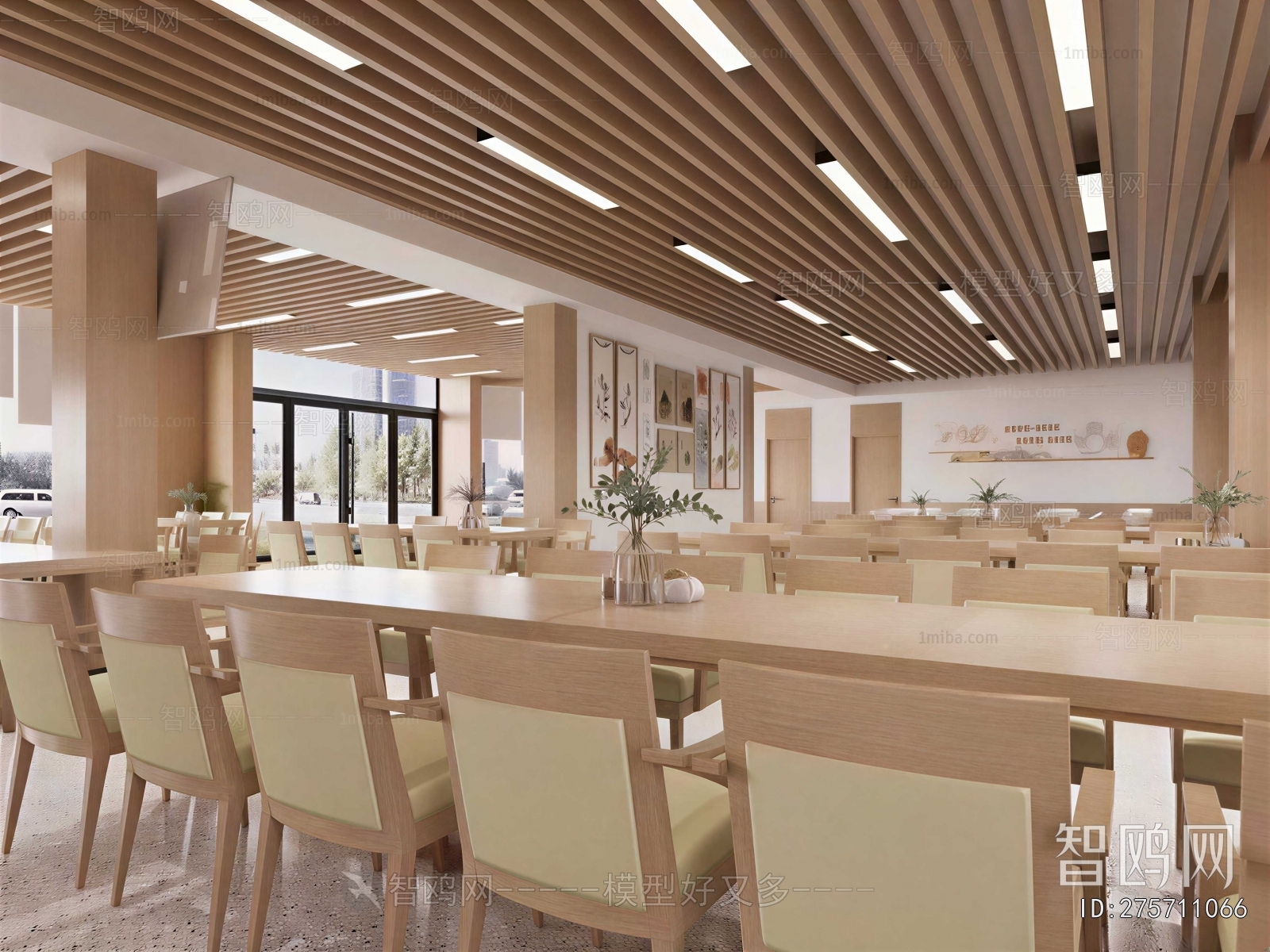 New Chinese Style Mess Hall