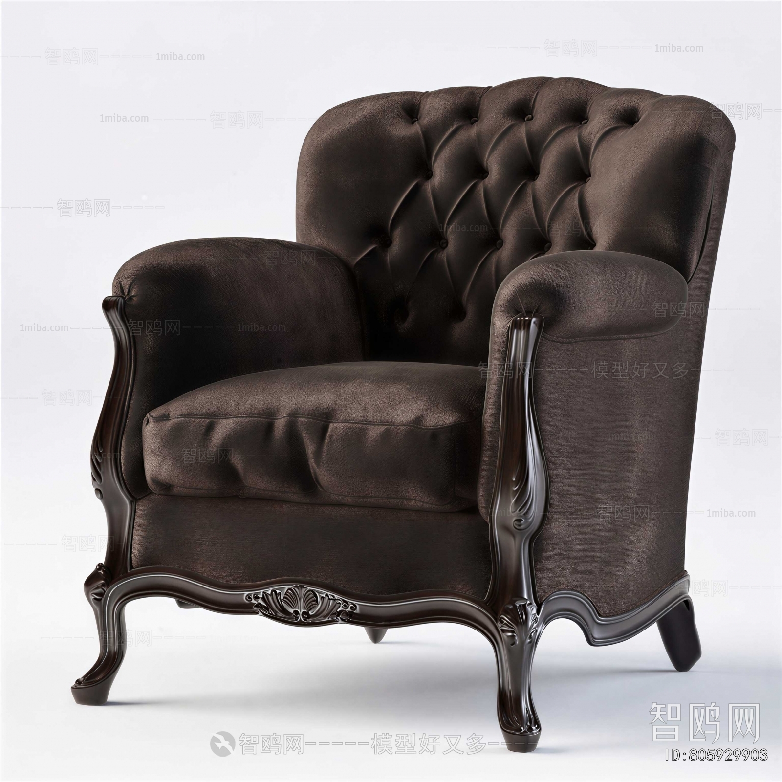 European Style Single Sofa