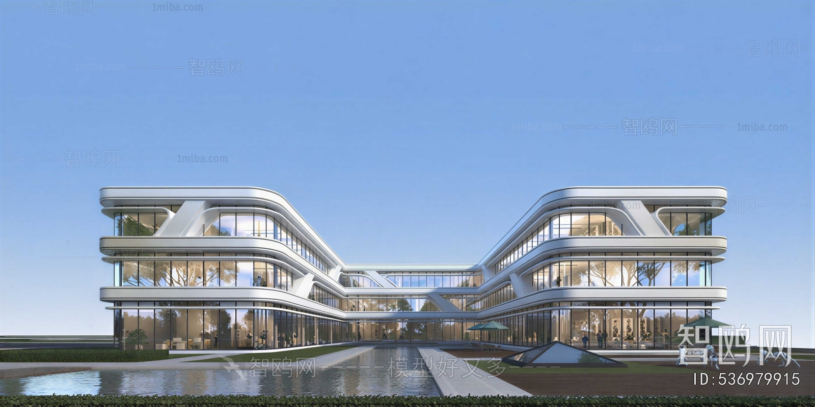 Modern Appearance Of Commercial Building