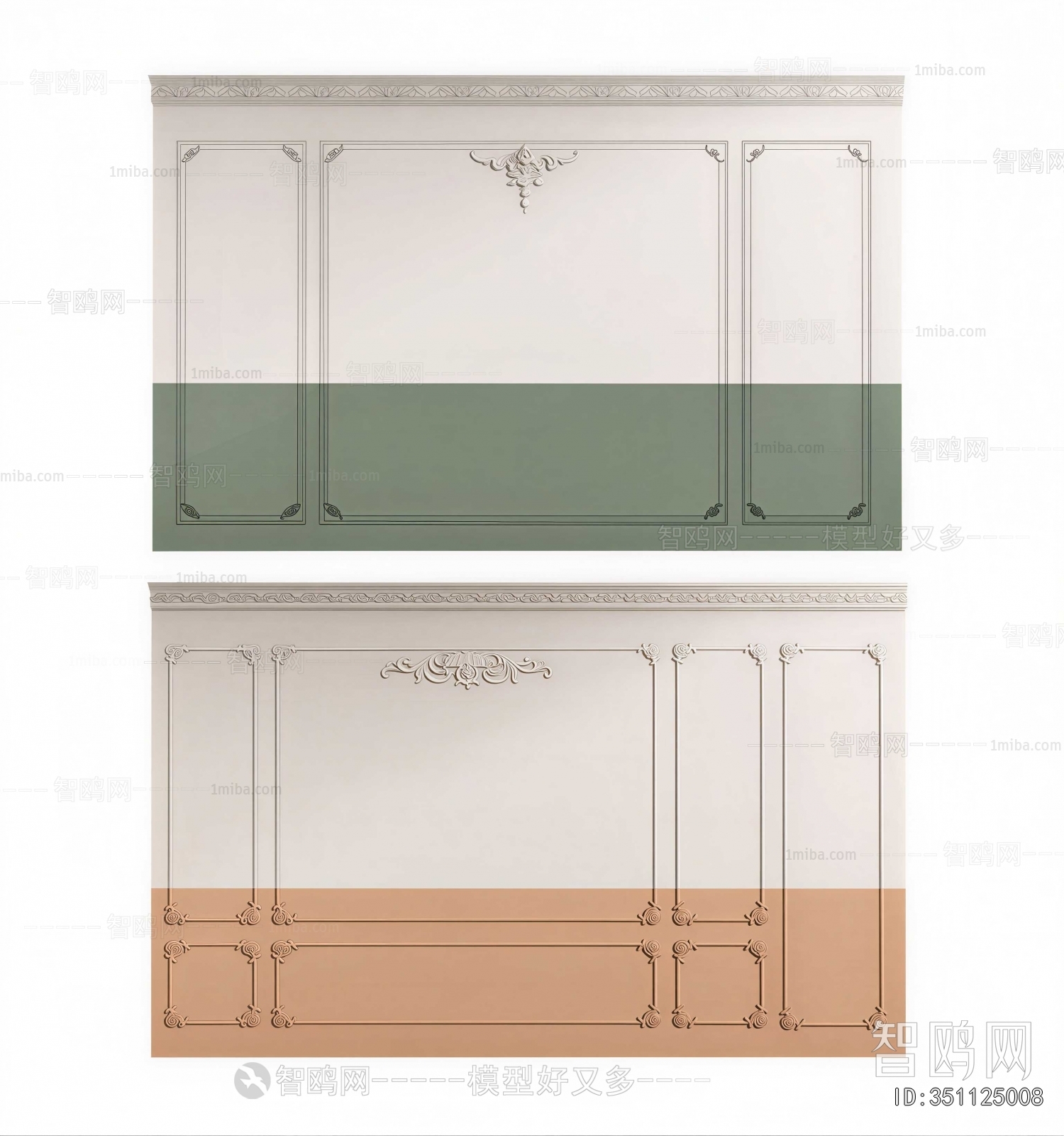 Simple European Style Panels