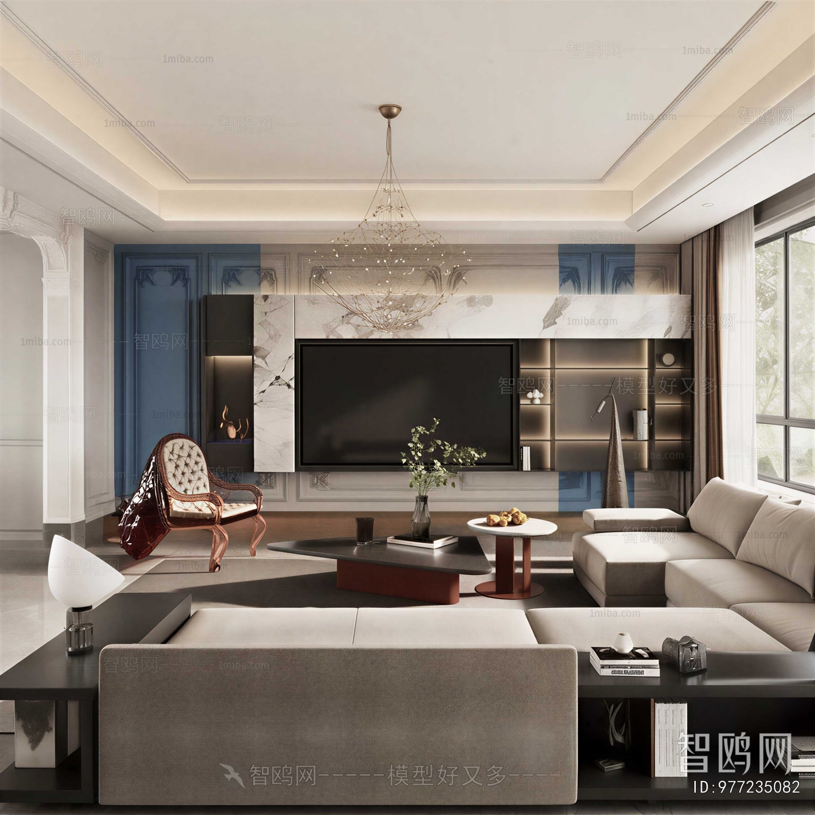 European Style A Living Room