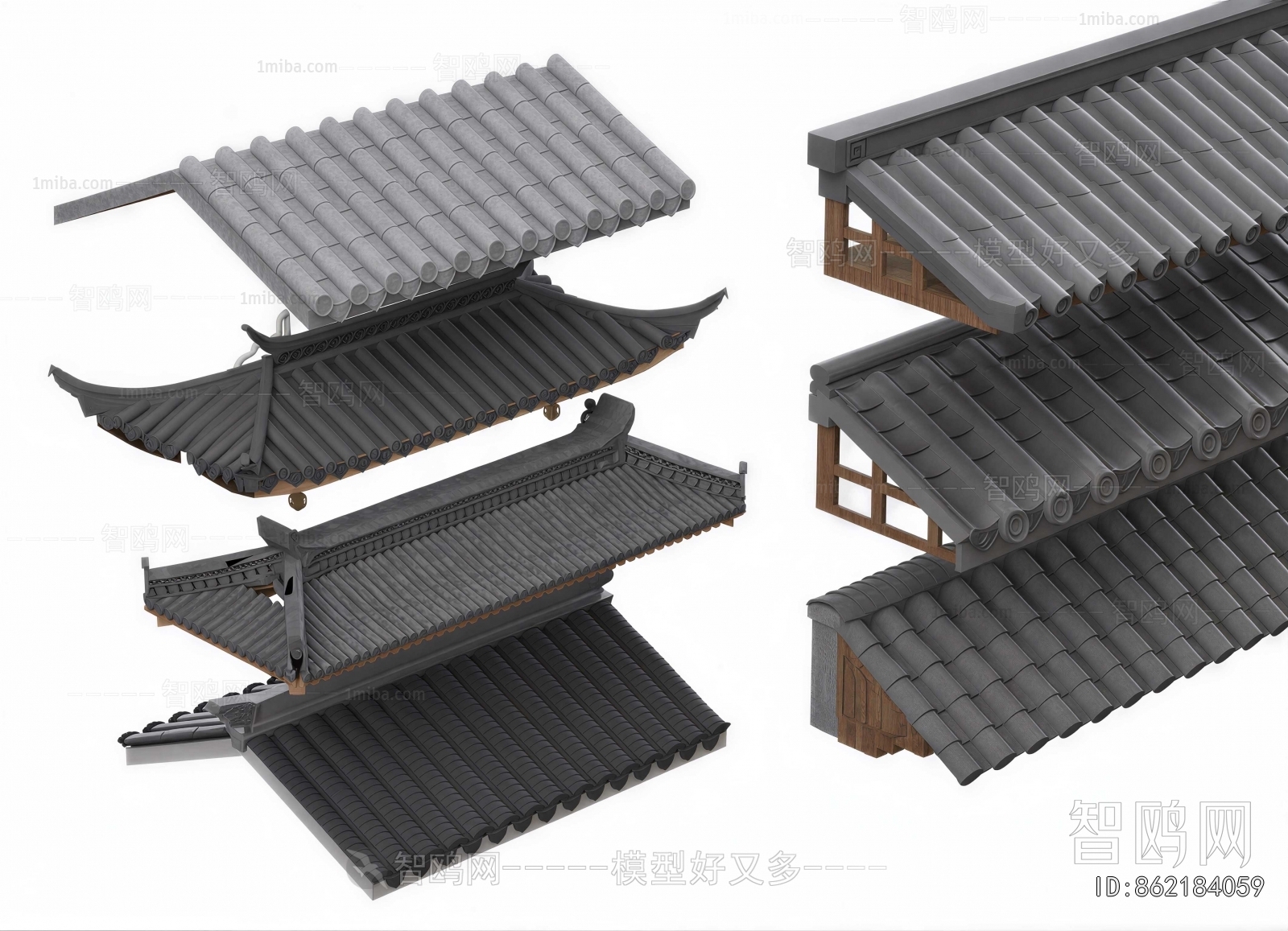 Chinese Style Building Component
