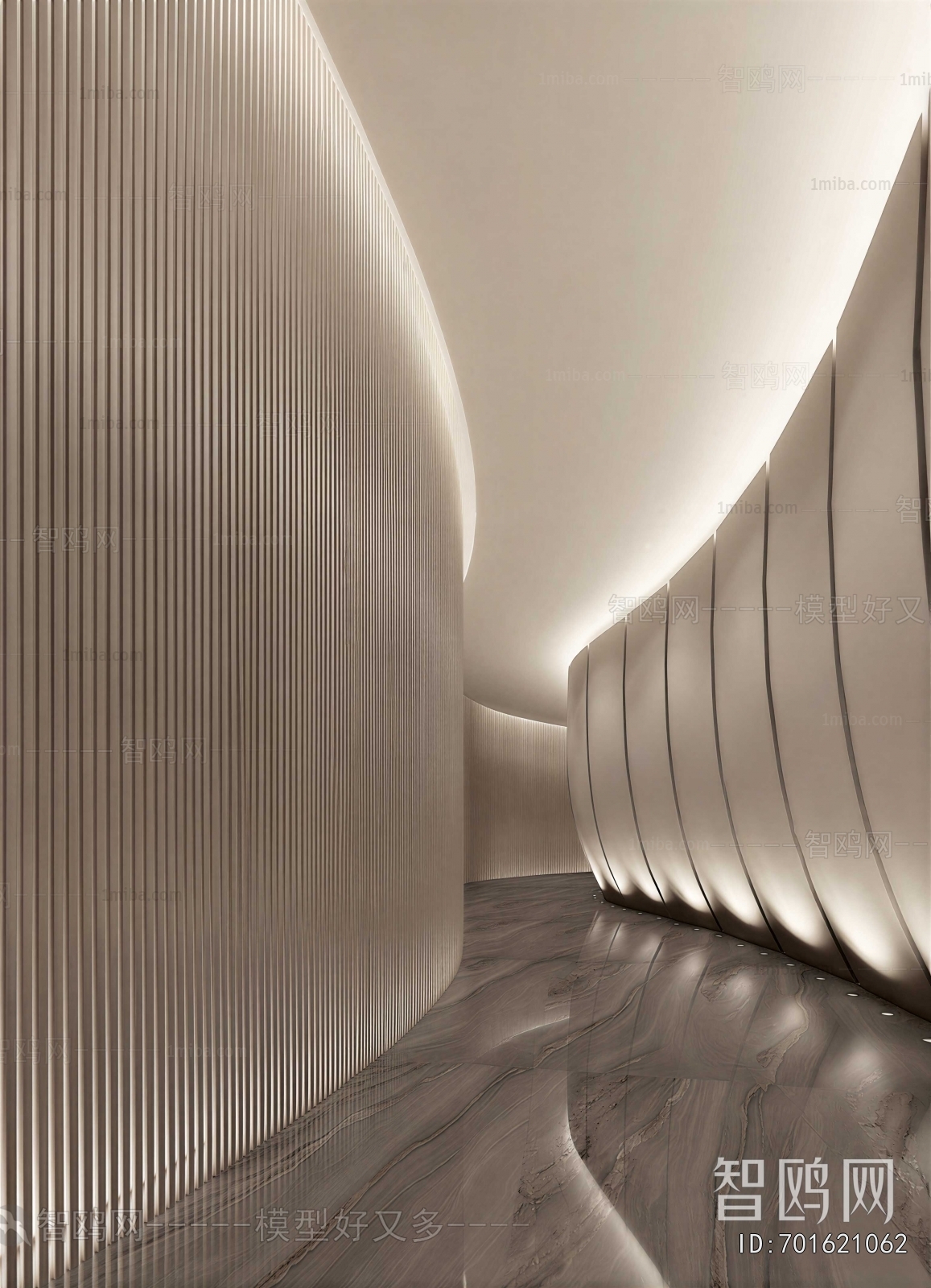 Modern Office Aisle