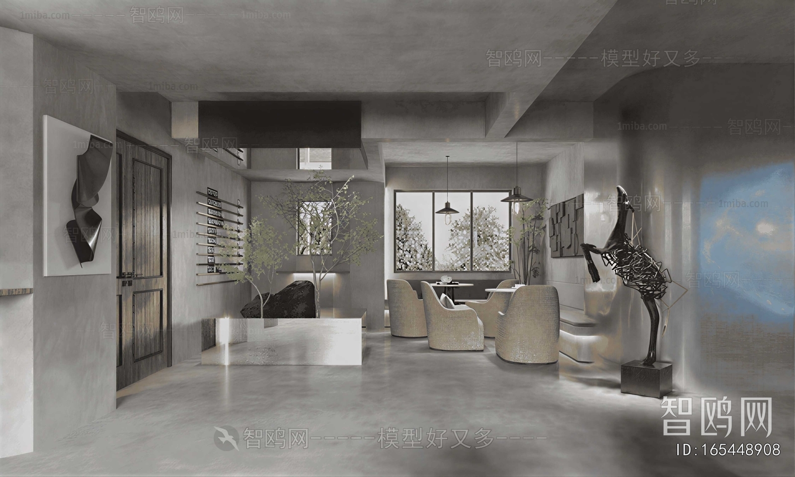 Industrial Style Cafe