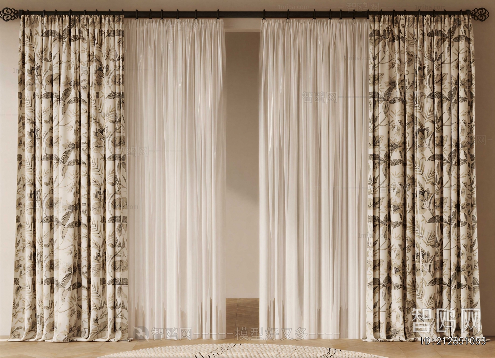 French Style The Curtain