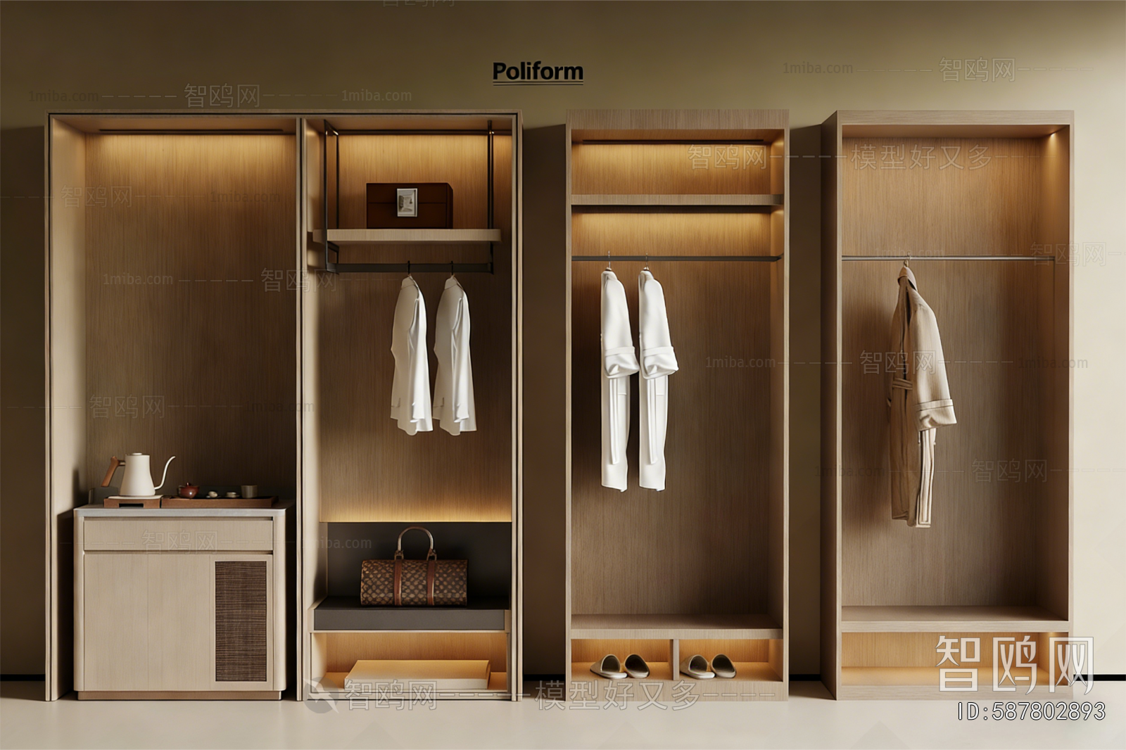 Modern The Wardrobe