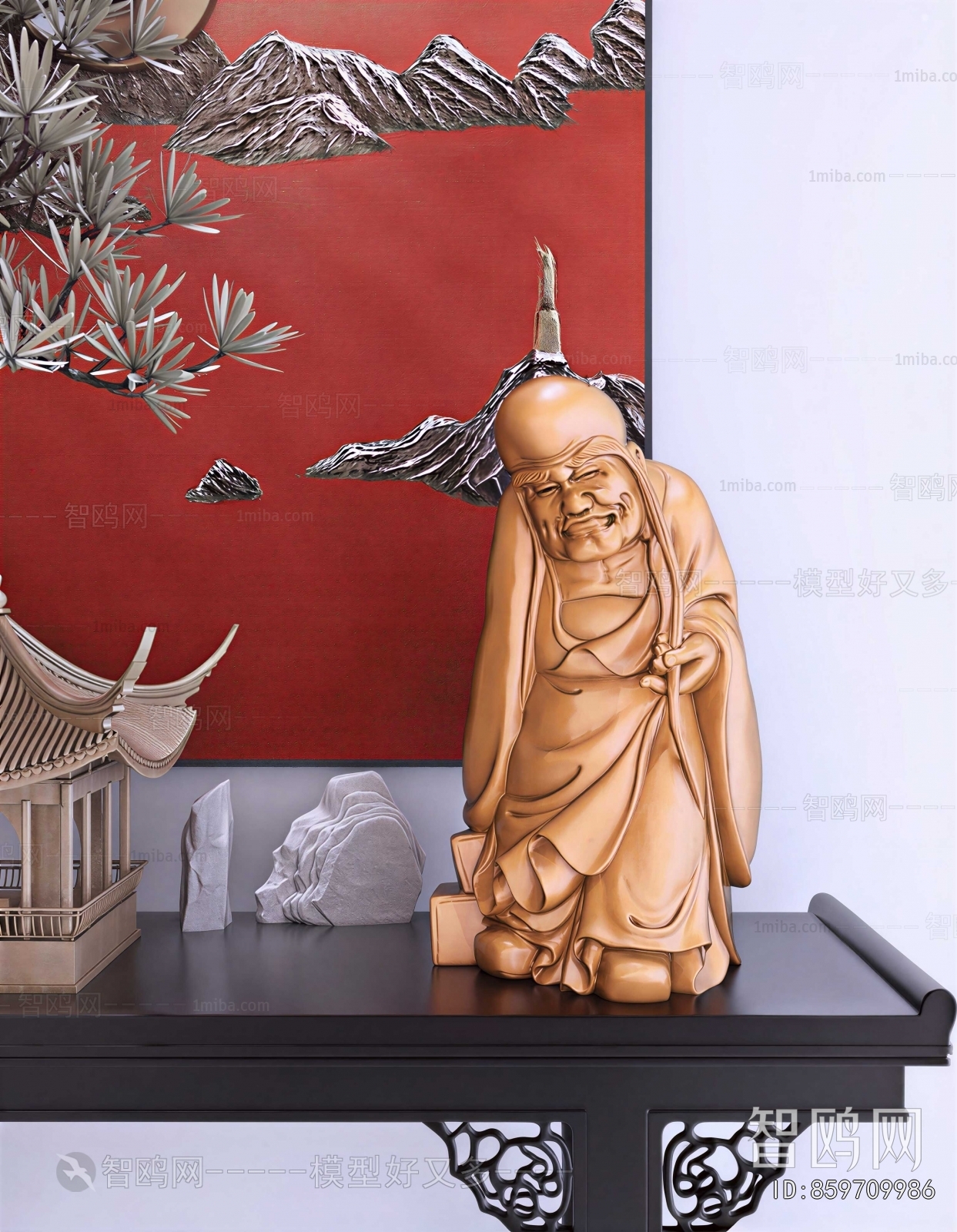 New Chinese Style Sculpture