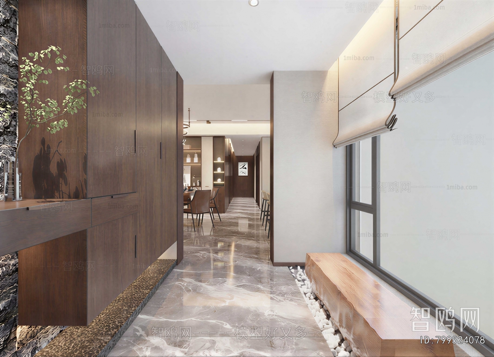 Modern Hallway
