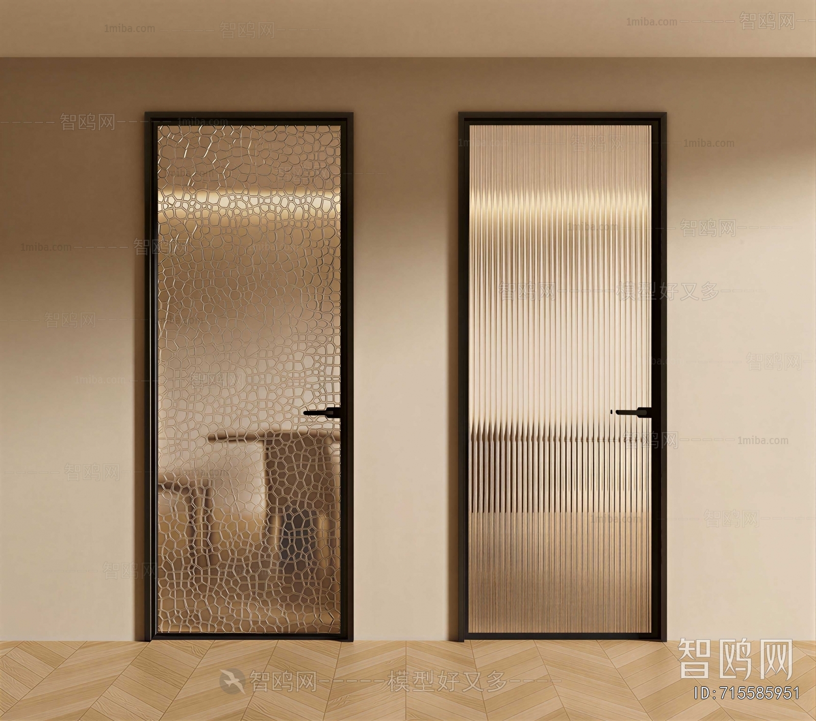 Modern Single Door