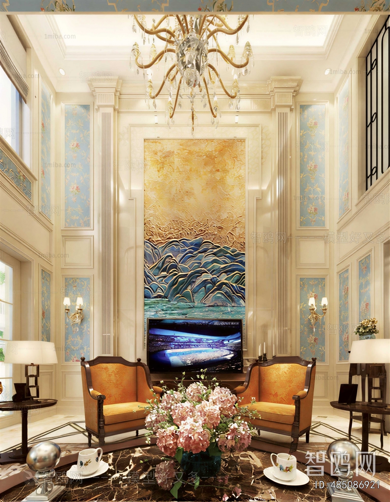 European Style A Living Room