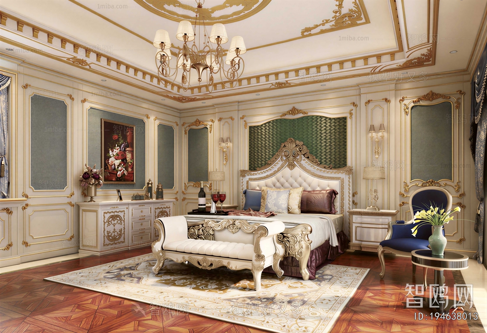 European Style Bedroom
