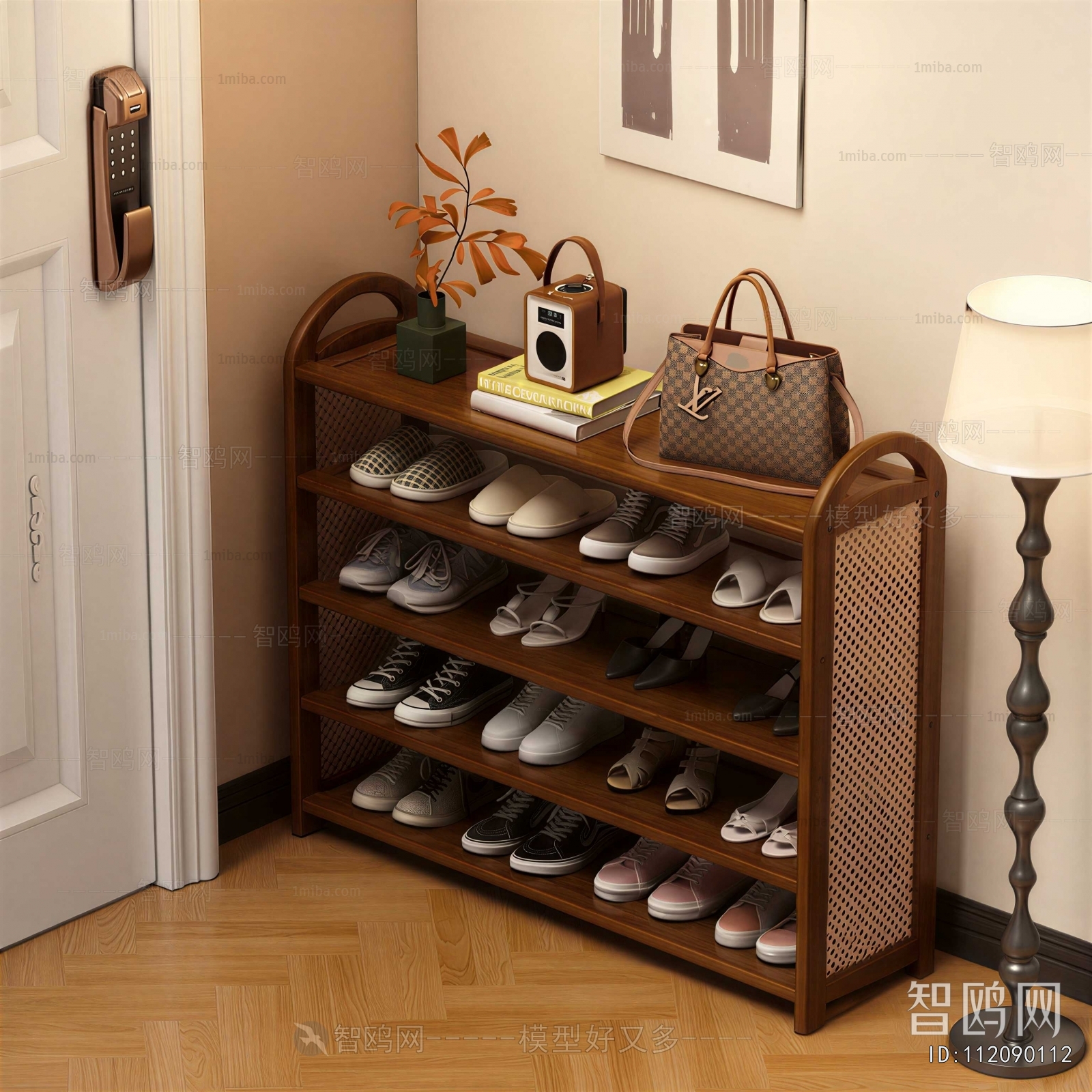 Modern Shoe Cabinet