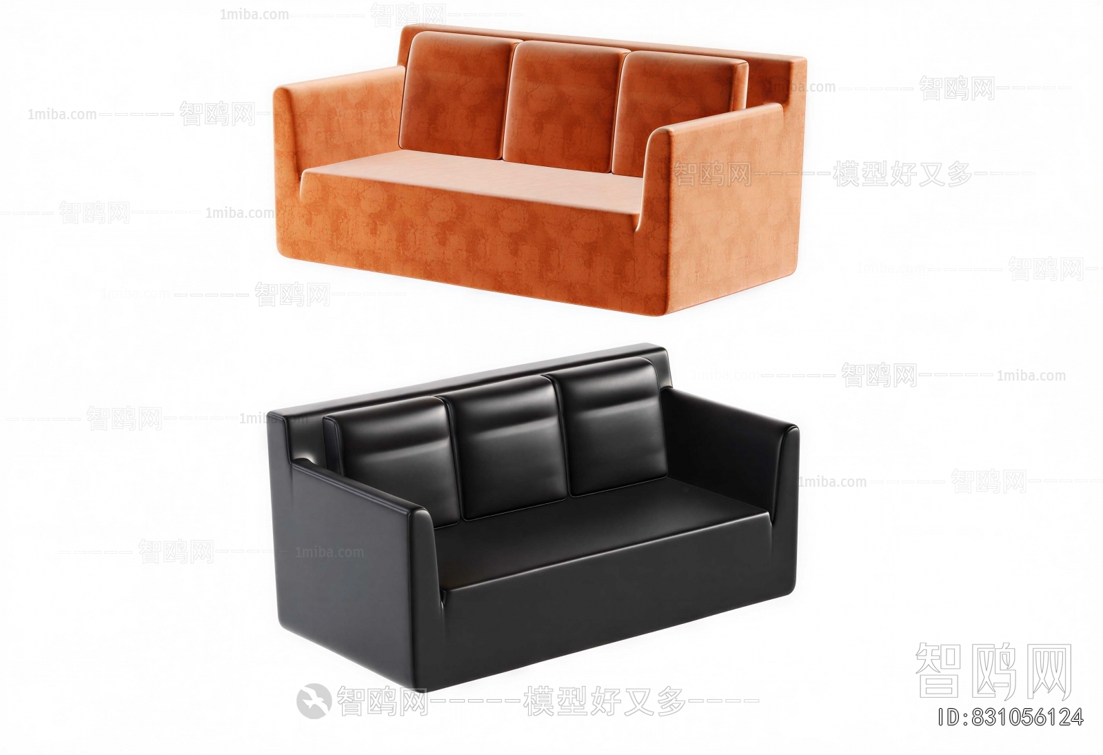 Modern Three-seat Sofa