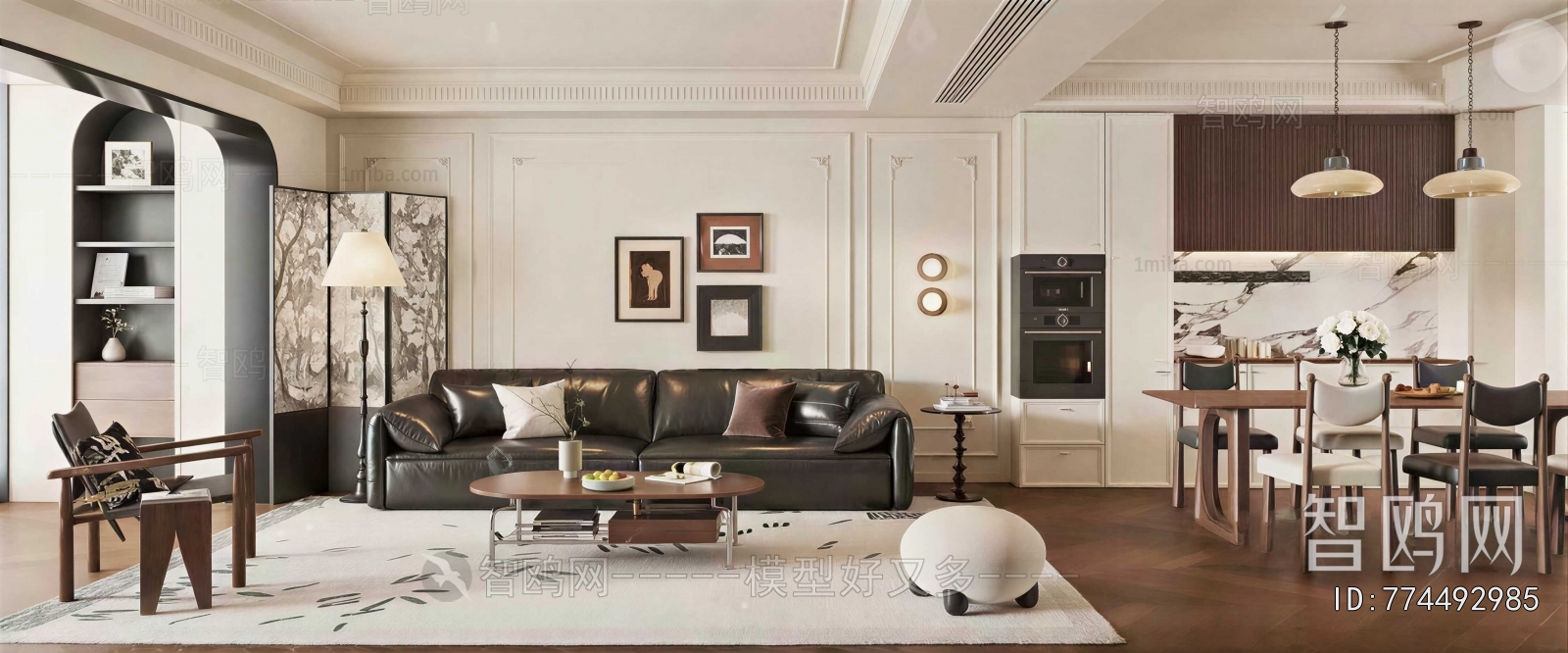 French Style A Living Room
