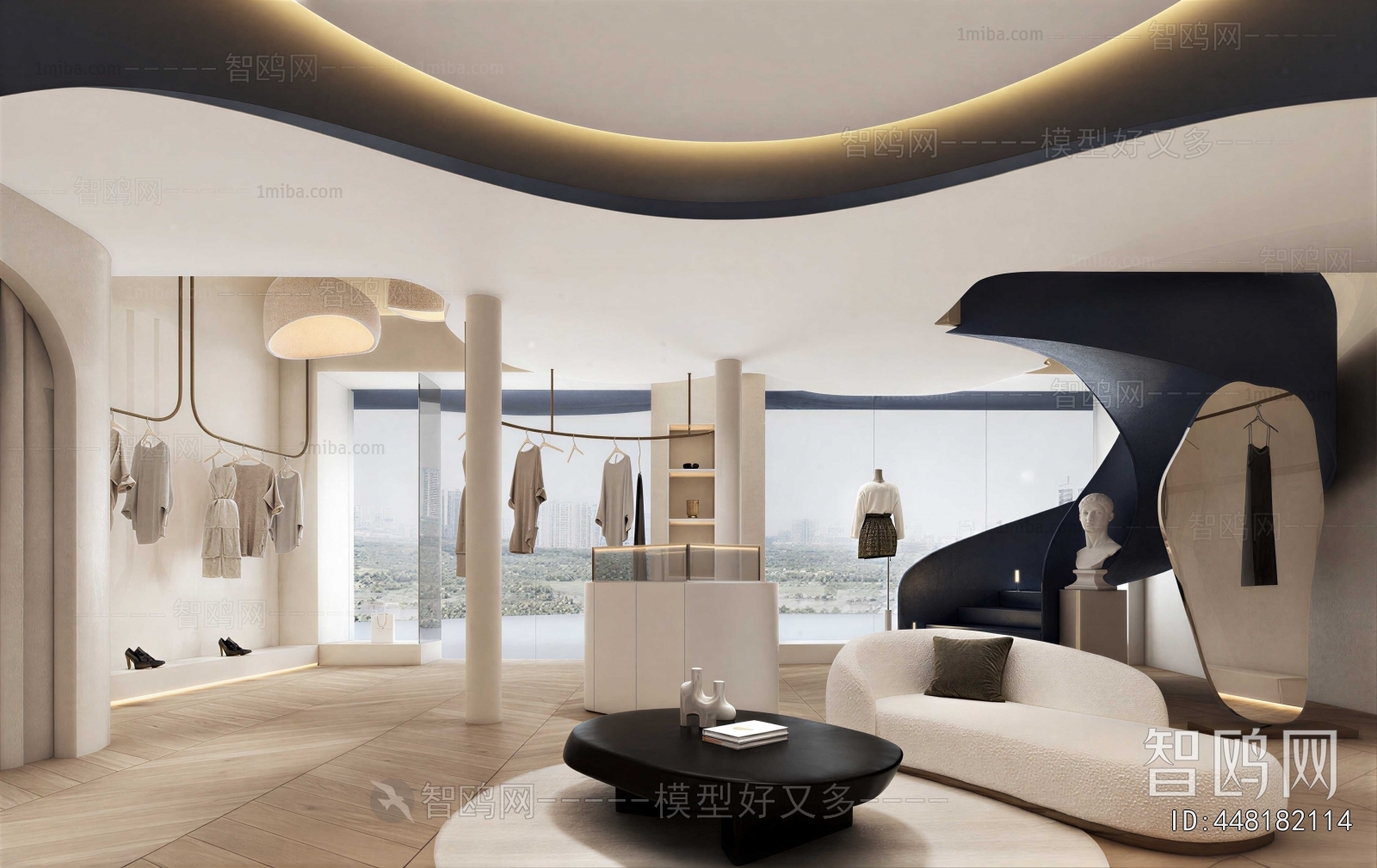 Modern Clothing Store
