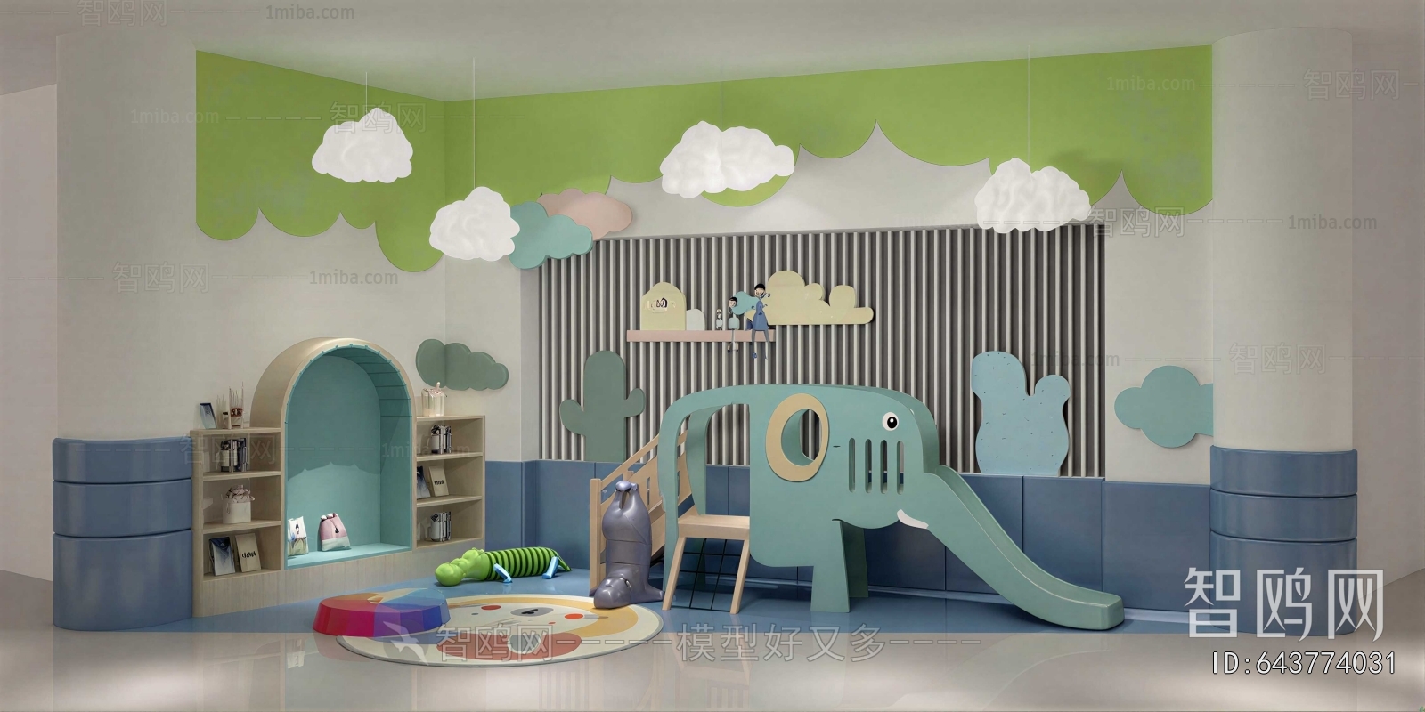 Modern Children's Playroom