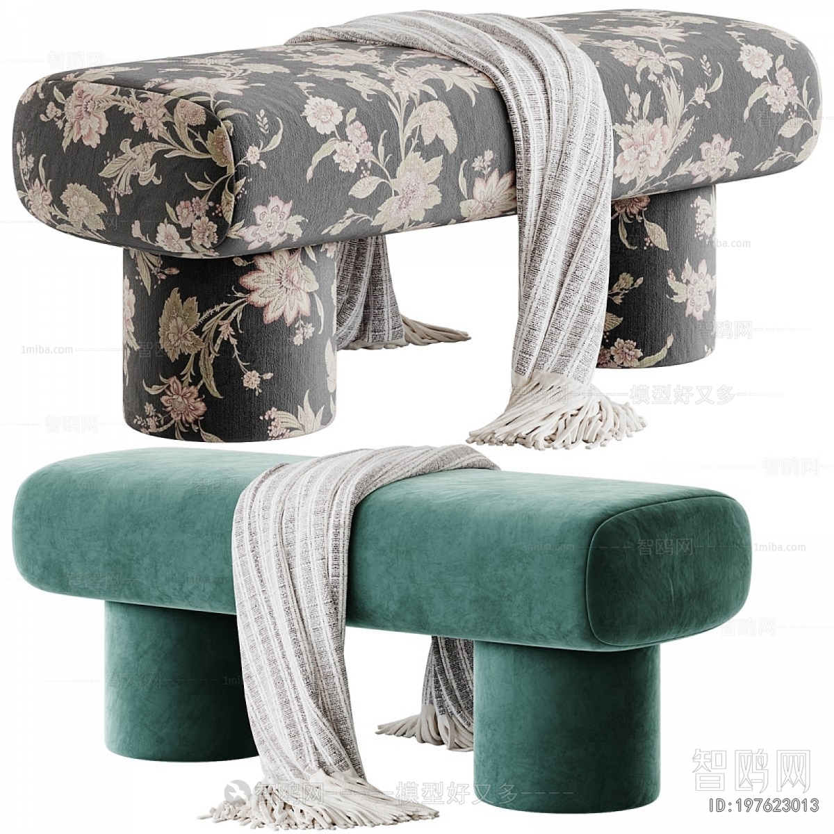 Nordic Style Sofa Stool