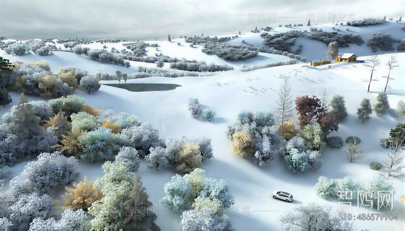 Modern Park Landscape