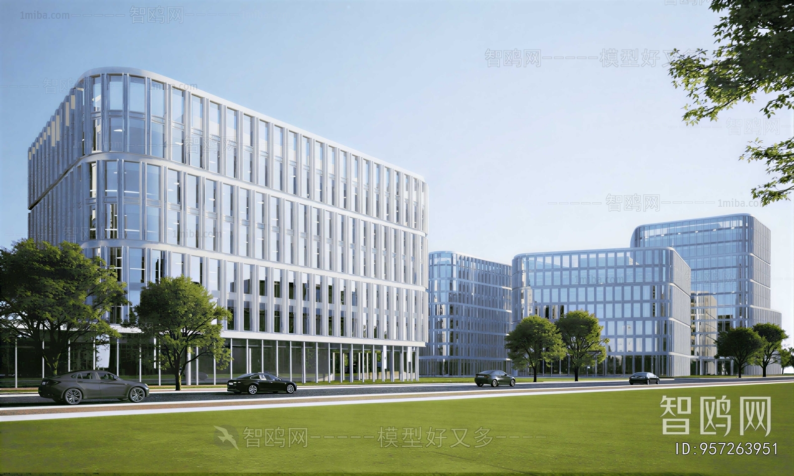 Modern Appearance Of Commercial Building