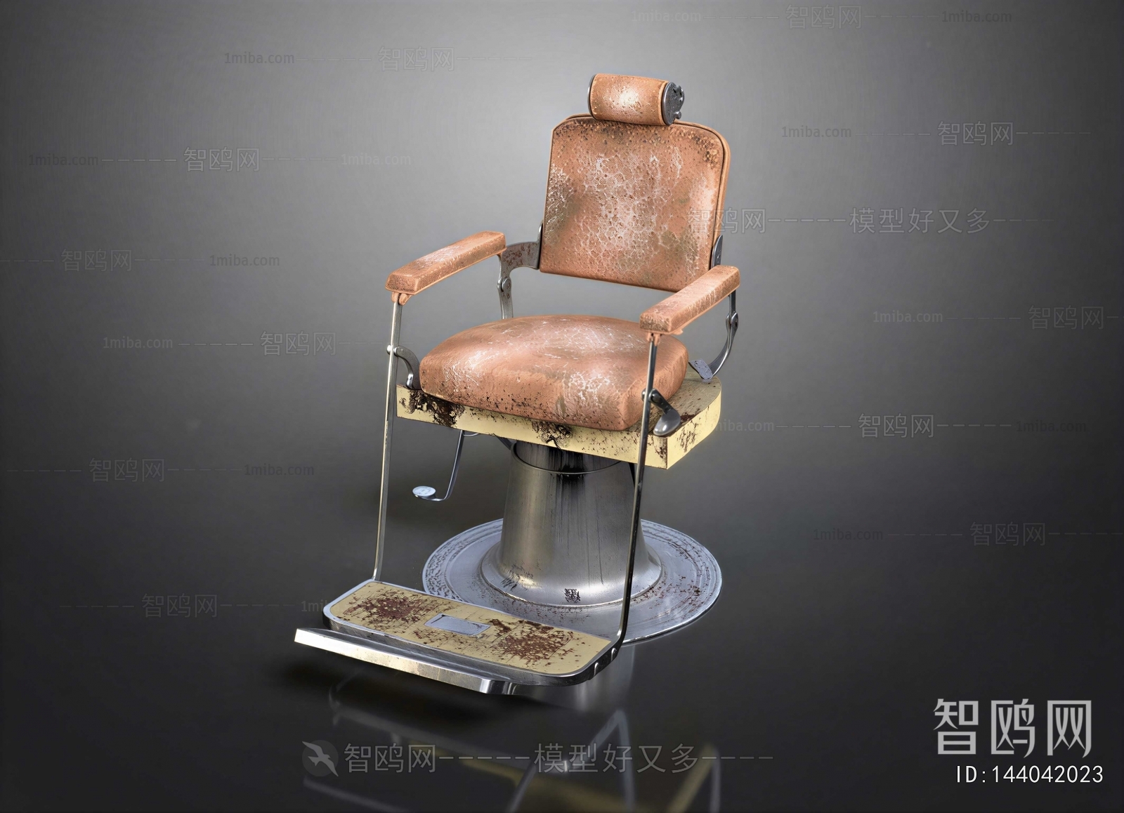 Retro Style Barber Chair