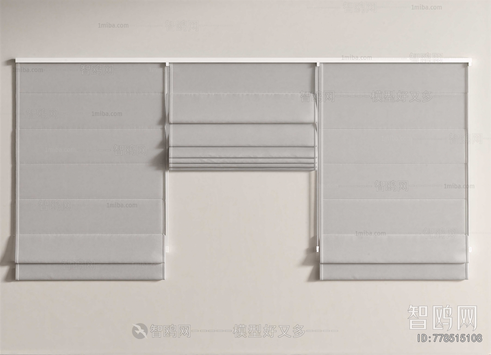 Modern Roman Curtain