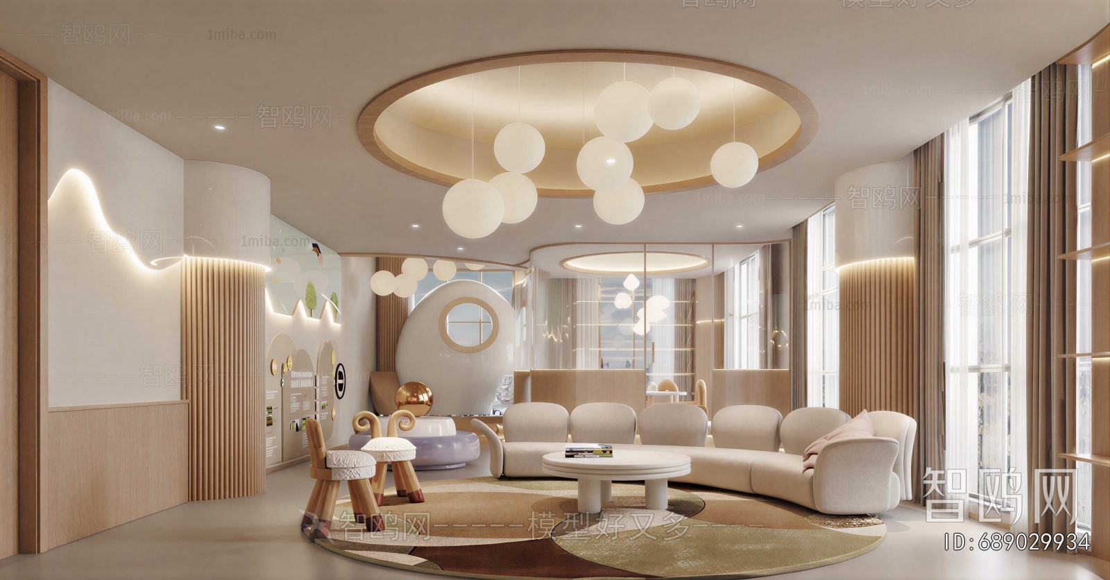 Modern Children's Playroom