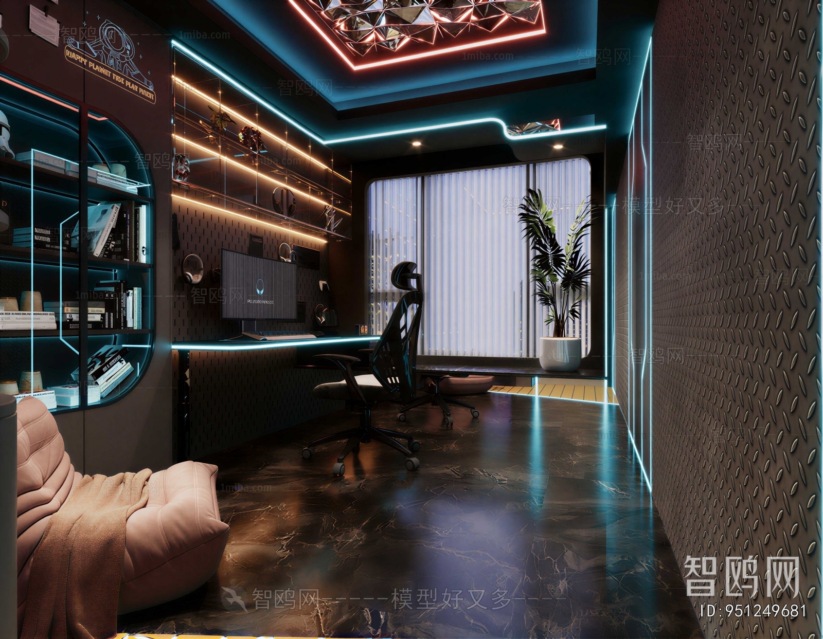 Modern E-sports Room
