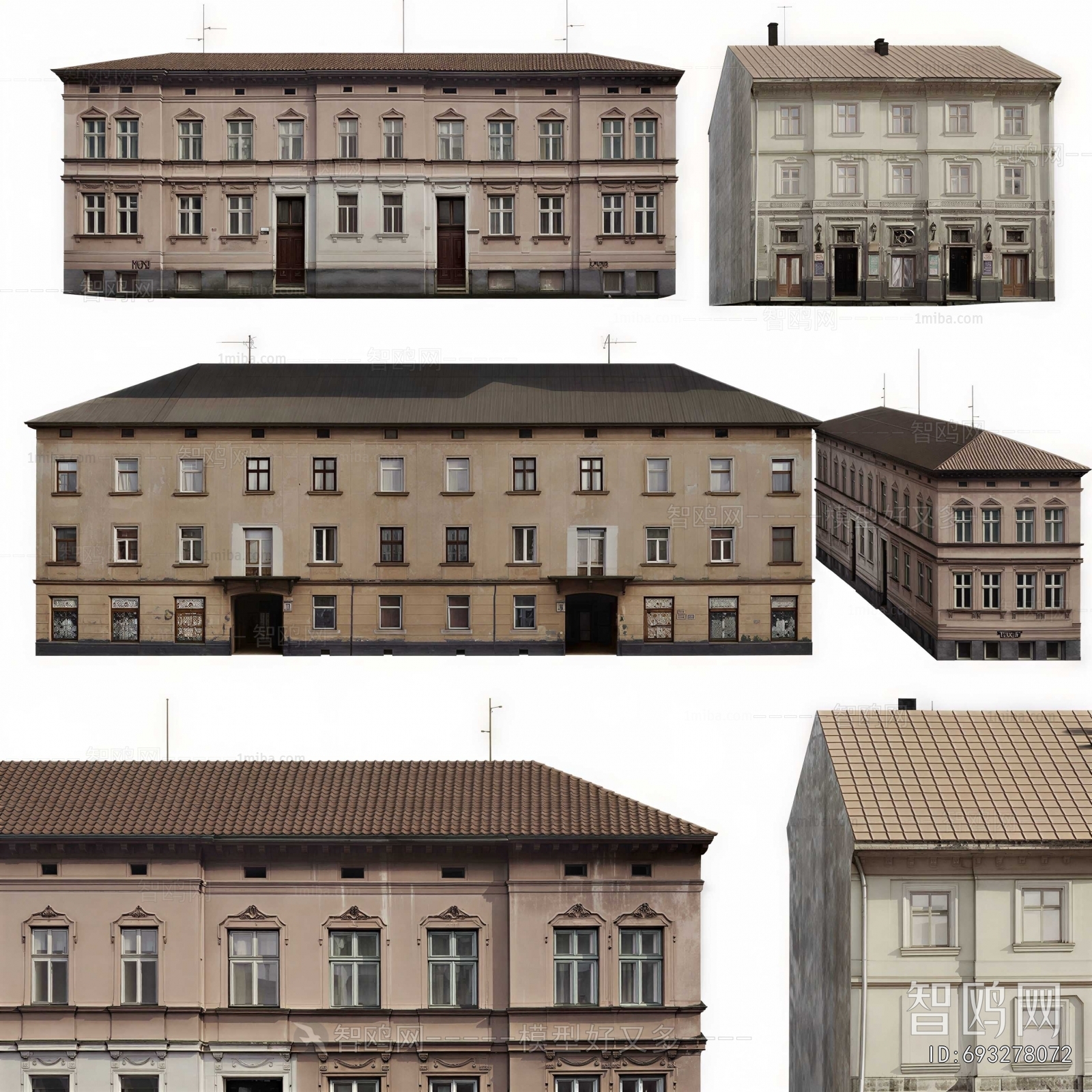 European Style Building Appearance
