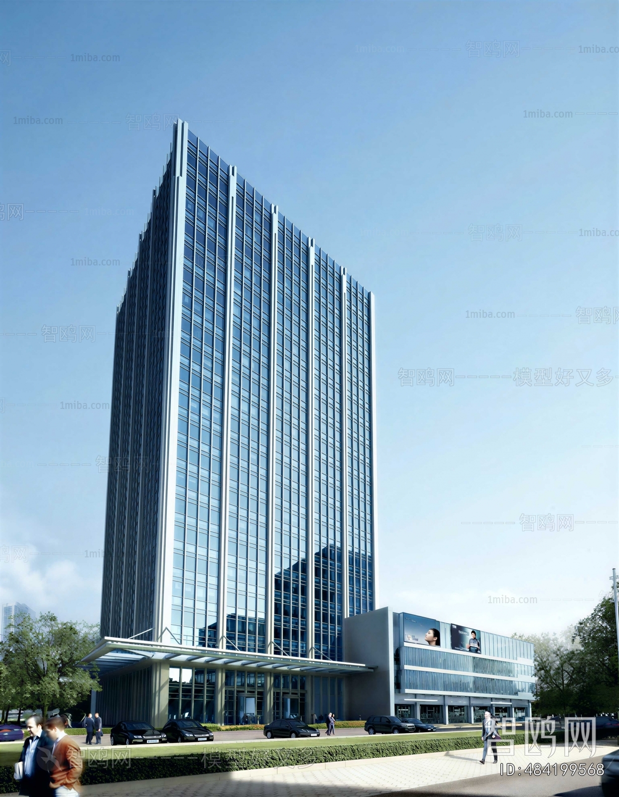 Modern Appearance Of Commercial Building