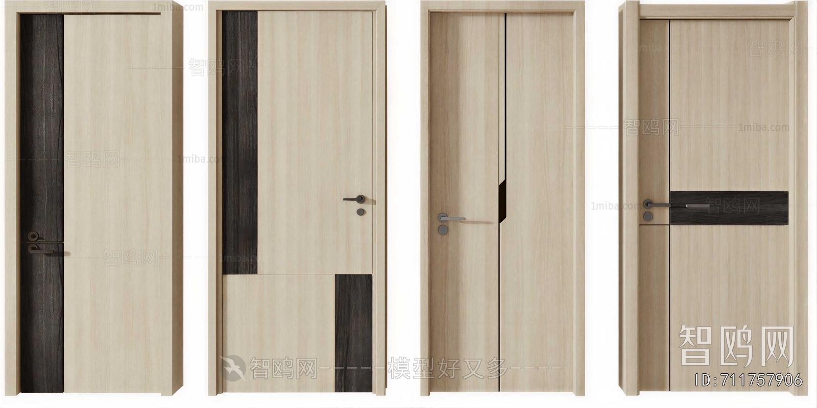 Modern Single Door