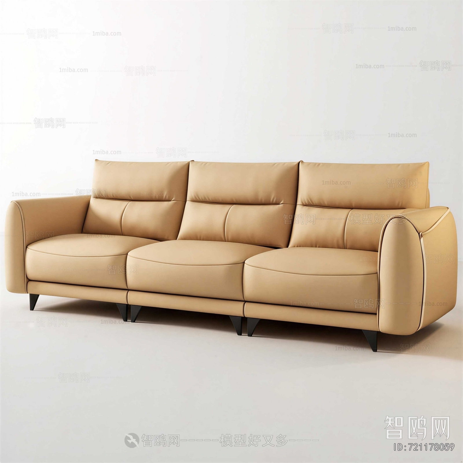 Modern Three-seat Sofa