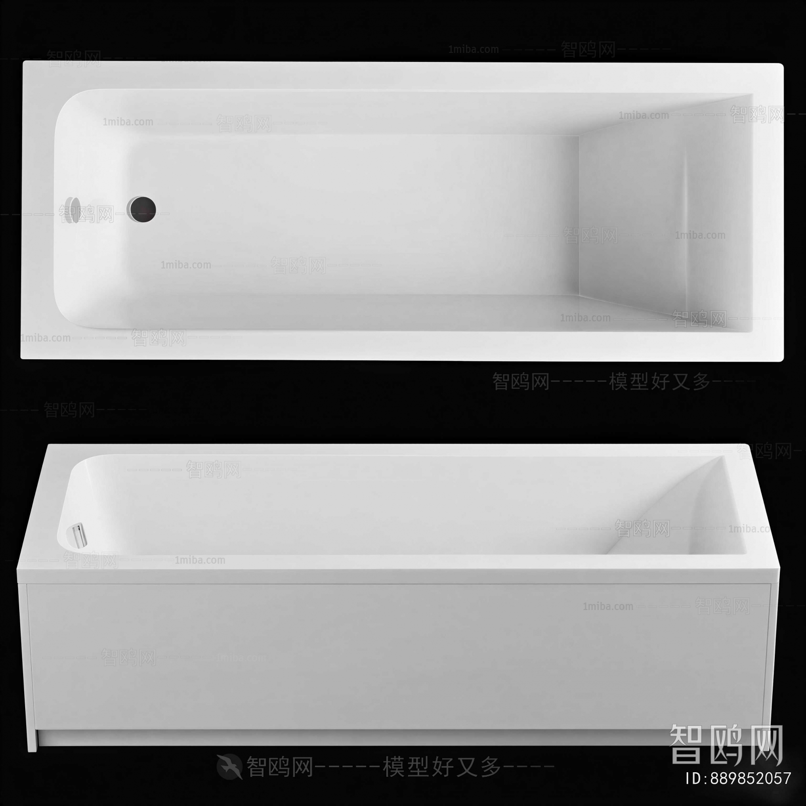 Modern Bathtub