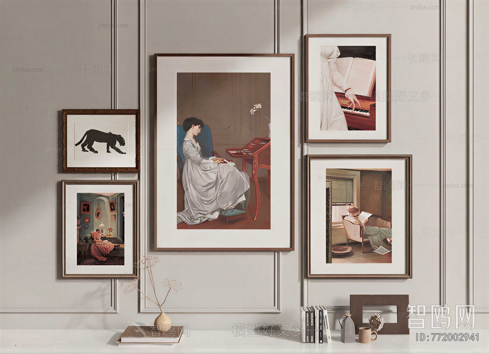 Simple European Style Painting
