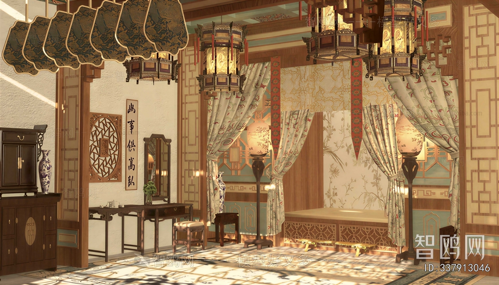Chinese Style Bedroom