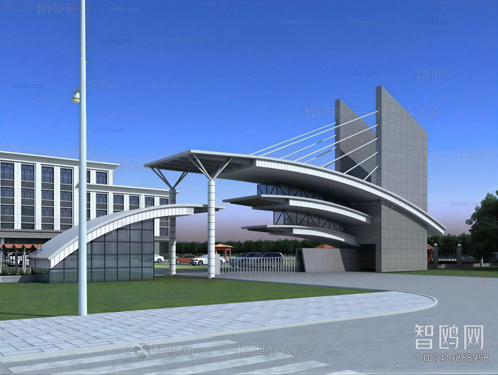 Modern Facade Element