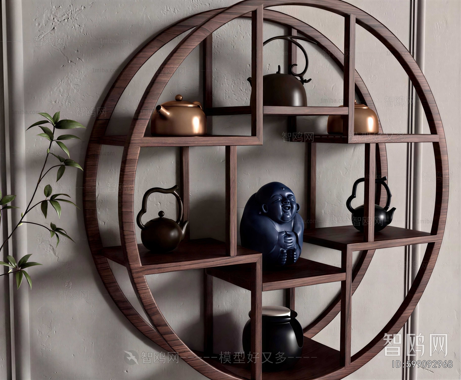 New Chinese Style Antique Rack