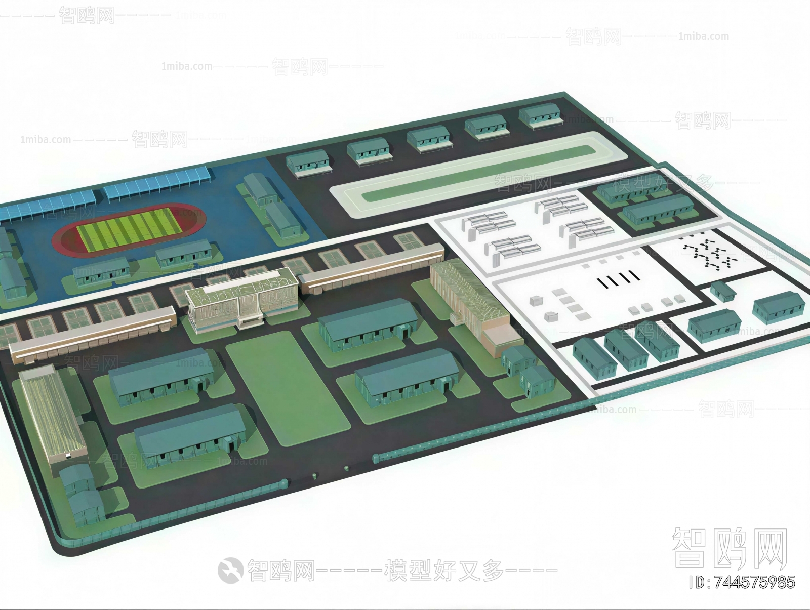 Modern Outdoor Sports Stadium