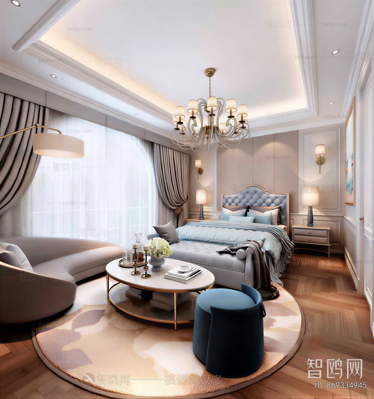 European Style Bedroom