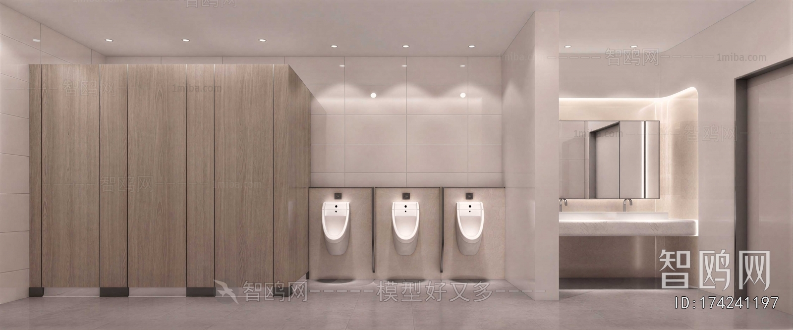 Modern Public Toilet