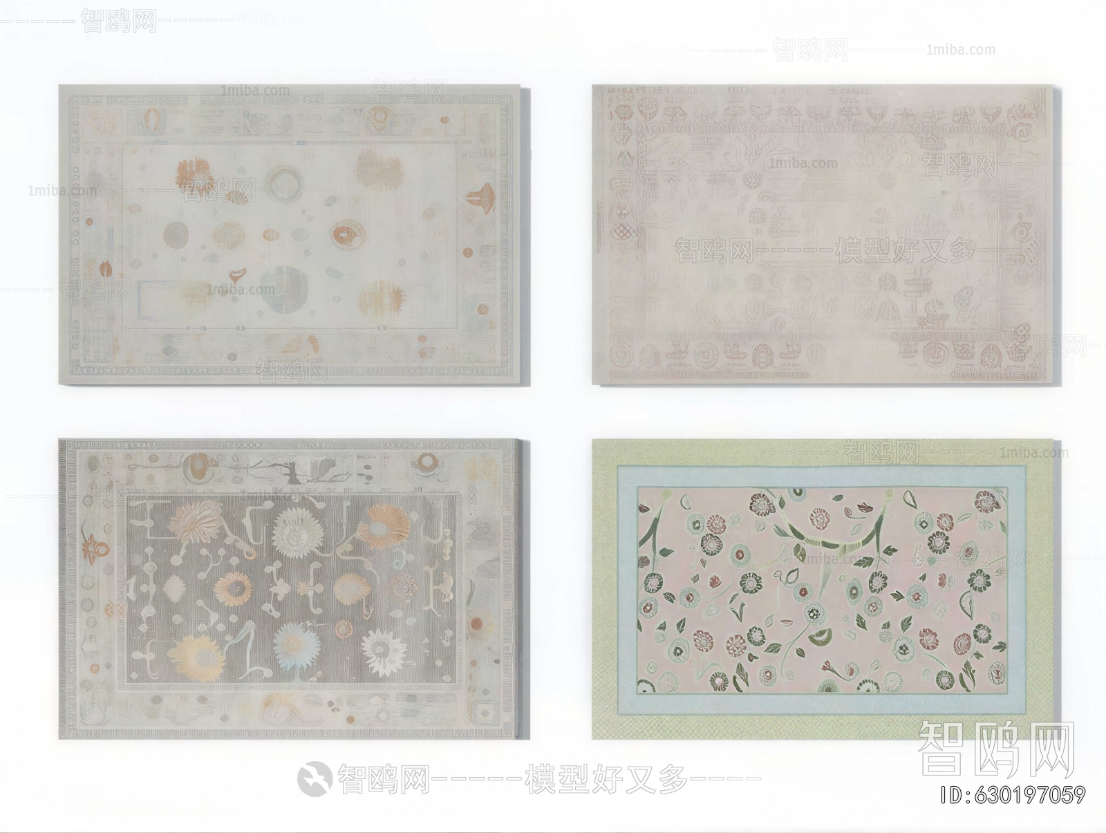 French Style Retro Style The Carpet