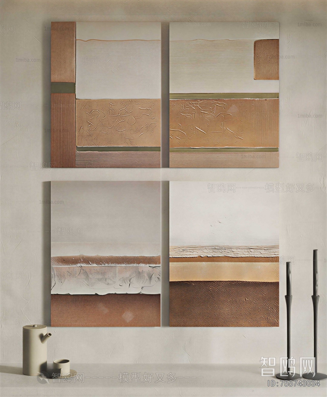 Wabi-sabi Style Painting