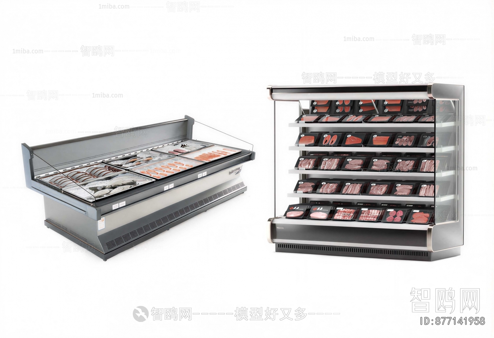 Modern Refrigerator Freezer