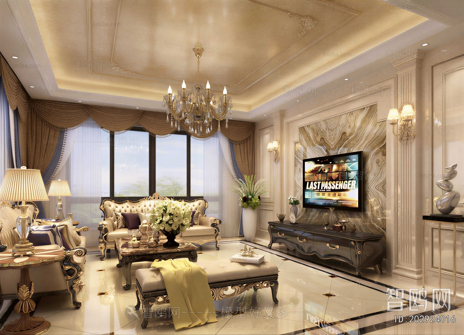 European Style A Living Room