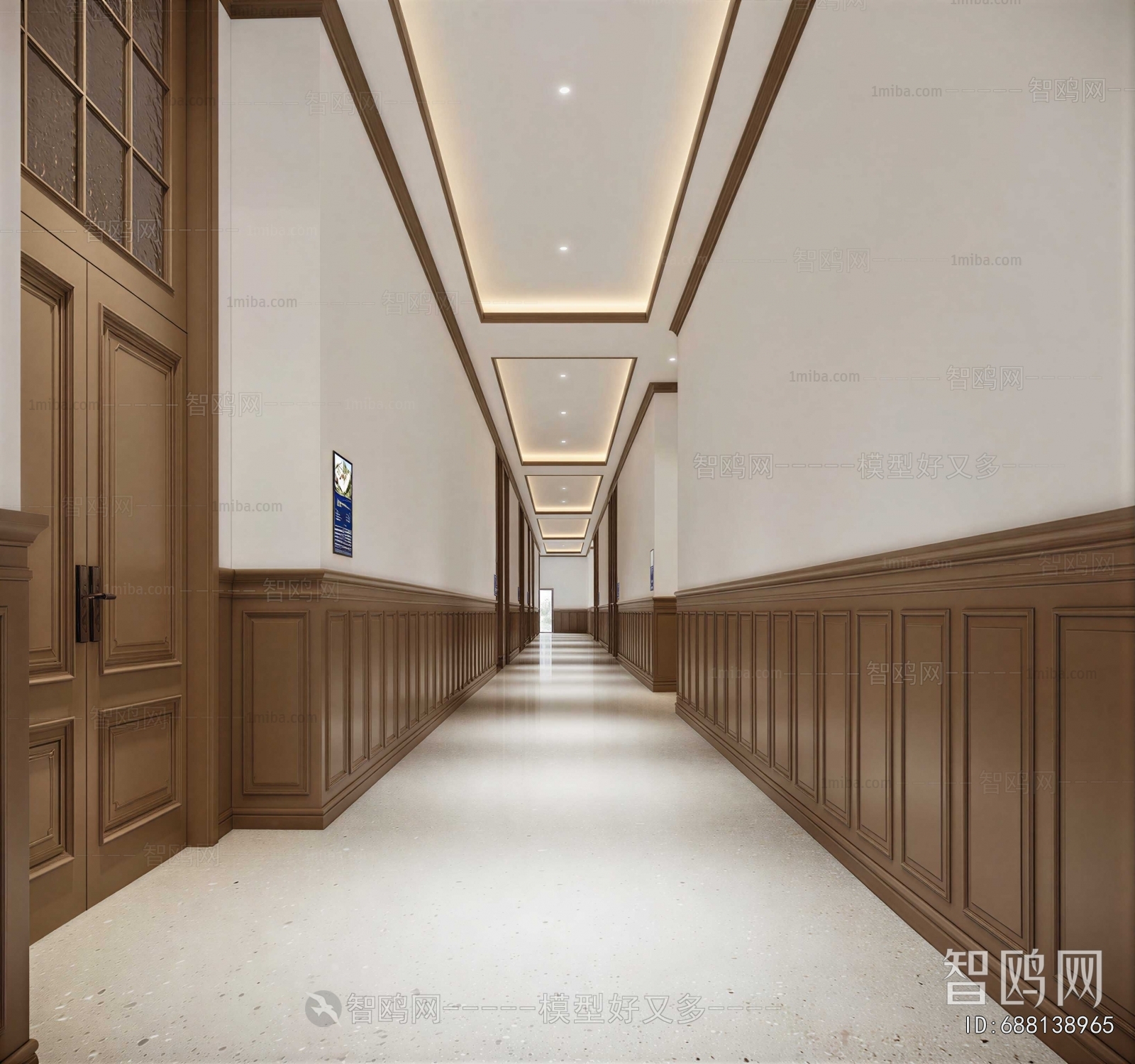 Modern Office Aisle