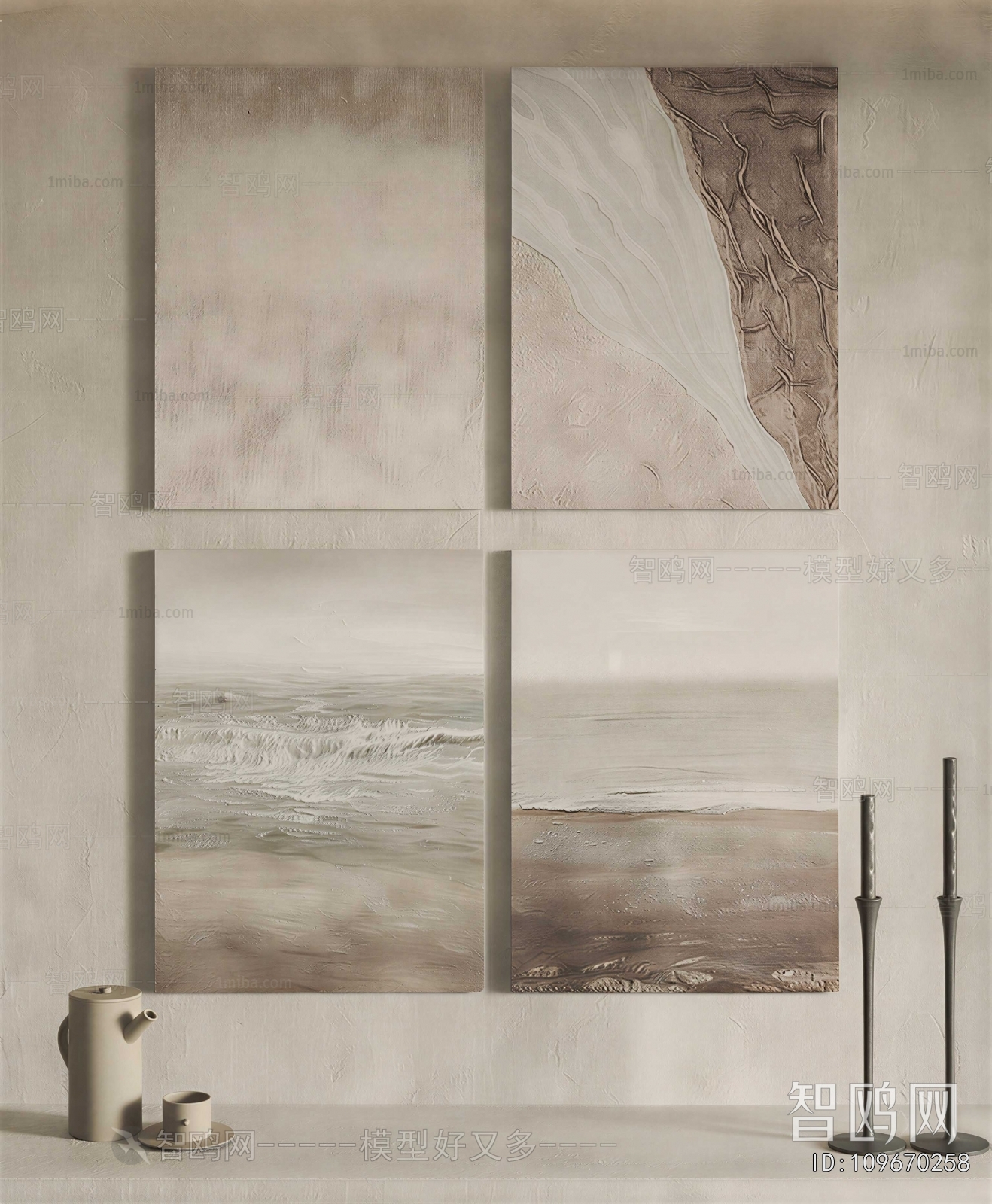 Wabi-sabi Style Painting