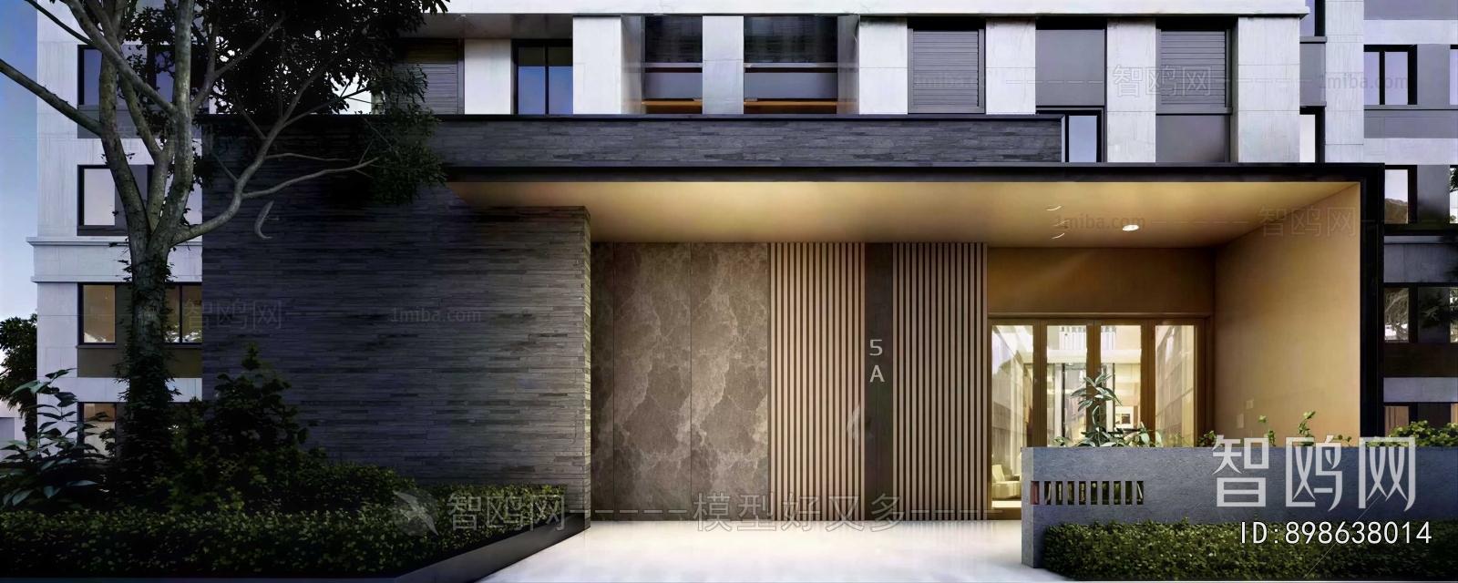 Modern Facade Element
