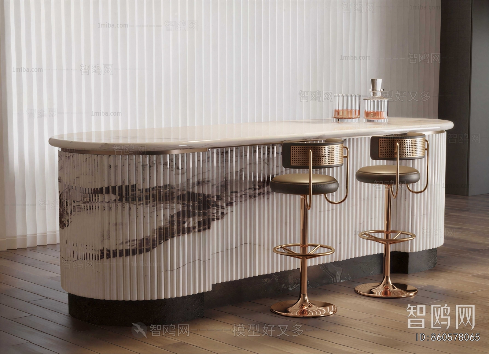 Modern Counter Bar
